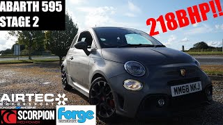 THIS ABARTH 595 STAGE 2 218BHP IS *SO AGGRESSIVE*