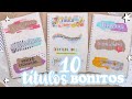 10 TÍTULOS BONITOS aesthetic ✄ Barbs Arenas Art!