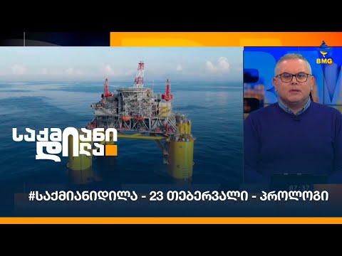 #საქმიანიდილა - 23 თებერვალი - პროლოგი