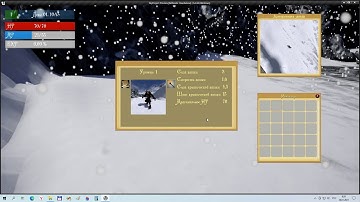 Создание игры на Unreal Engine  Часть 17. Отображаем персонажа и его характеристики.