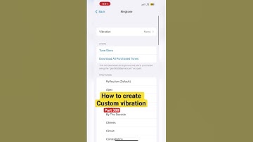 How to create Custom vibration in iPhone iOS device || part 300 || #shortvideo #iphone #ytshorts