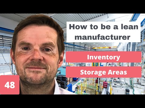 Lean Management - Inventory Storage Areas