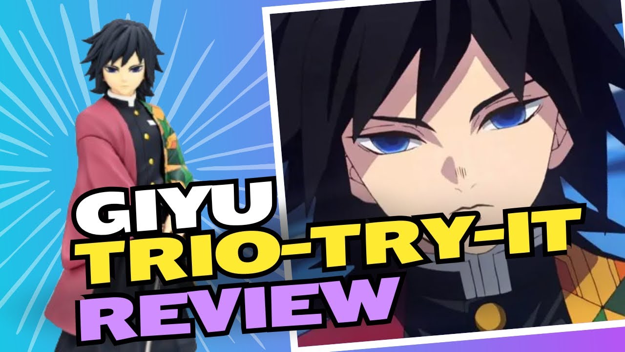 Demon Slayer: Giyu Tomioka Trio-Try-iT FurYU Figure Unboxing/Review