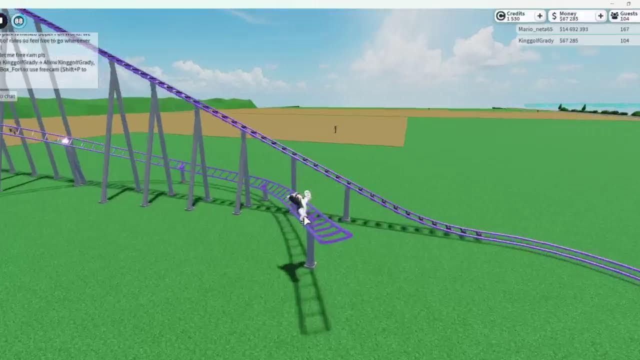 VISITING YOUR INSANE PARKS IN THEME PARK TYCOON 2!