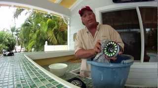 Saltwater Fly Reel Care and cleaning by Bruce Chard