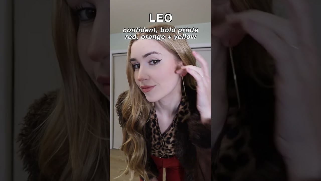 Dressing like different Zodiac signs 🔥💜🦂