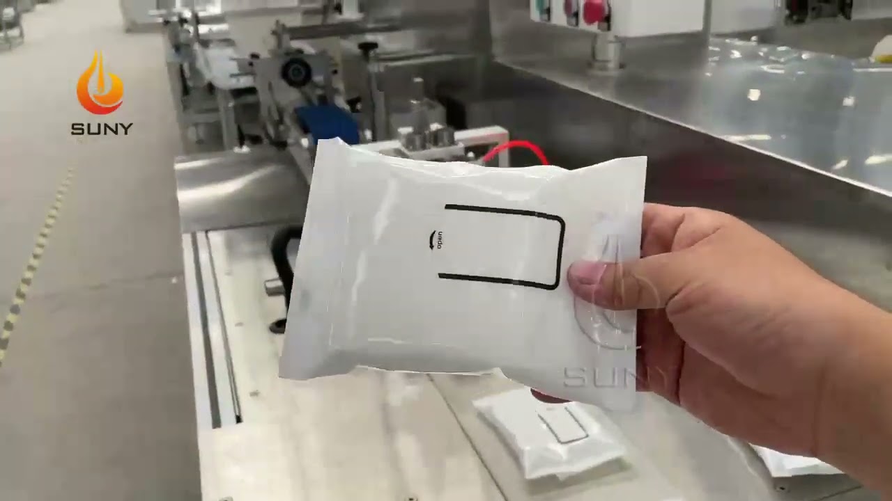 5-30 pieces/pack wet wipes machine | makeup remover wet wipes production line