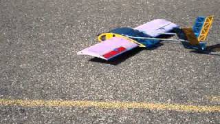 SJSU AIAA DBF 2011 - Test Landing