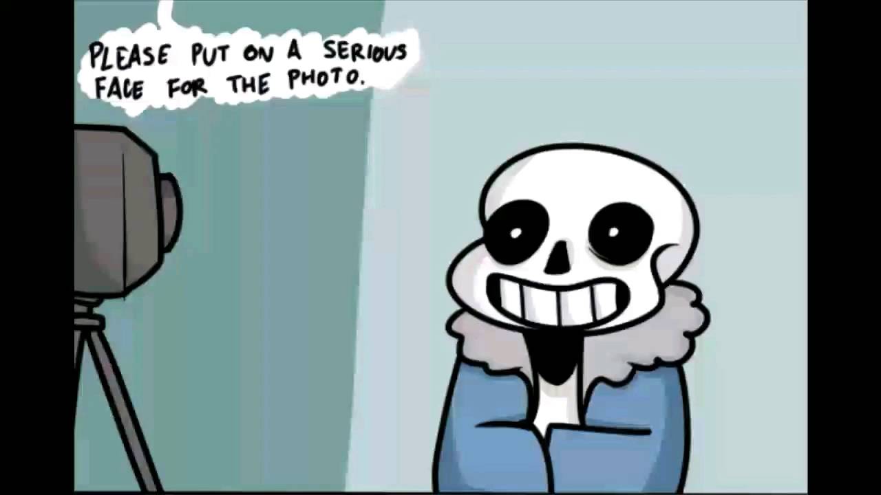 Serious Face Sans/Undertale Comic Dub - YouTube