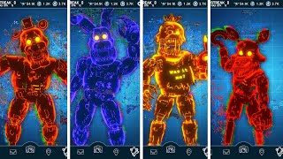 FNAF System Error Nightmare Animatronics Workshop Animations