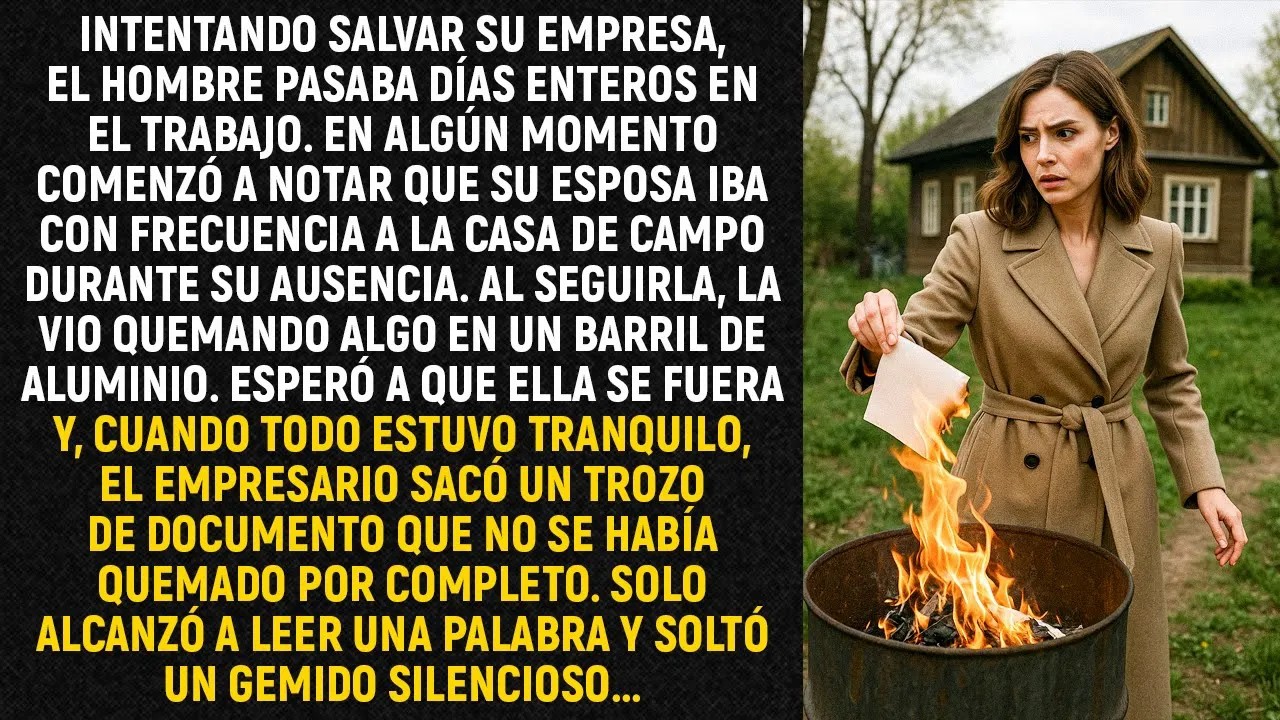 Intentando salvar su empresa, el hombre pasaba días enteros en el trabajo  En algún momento