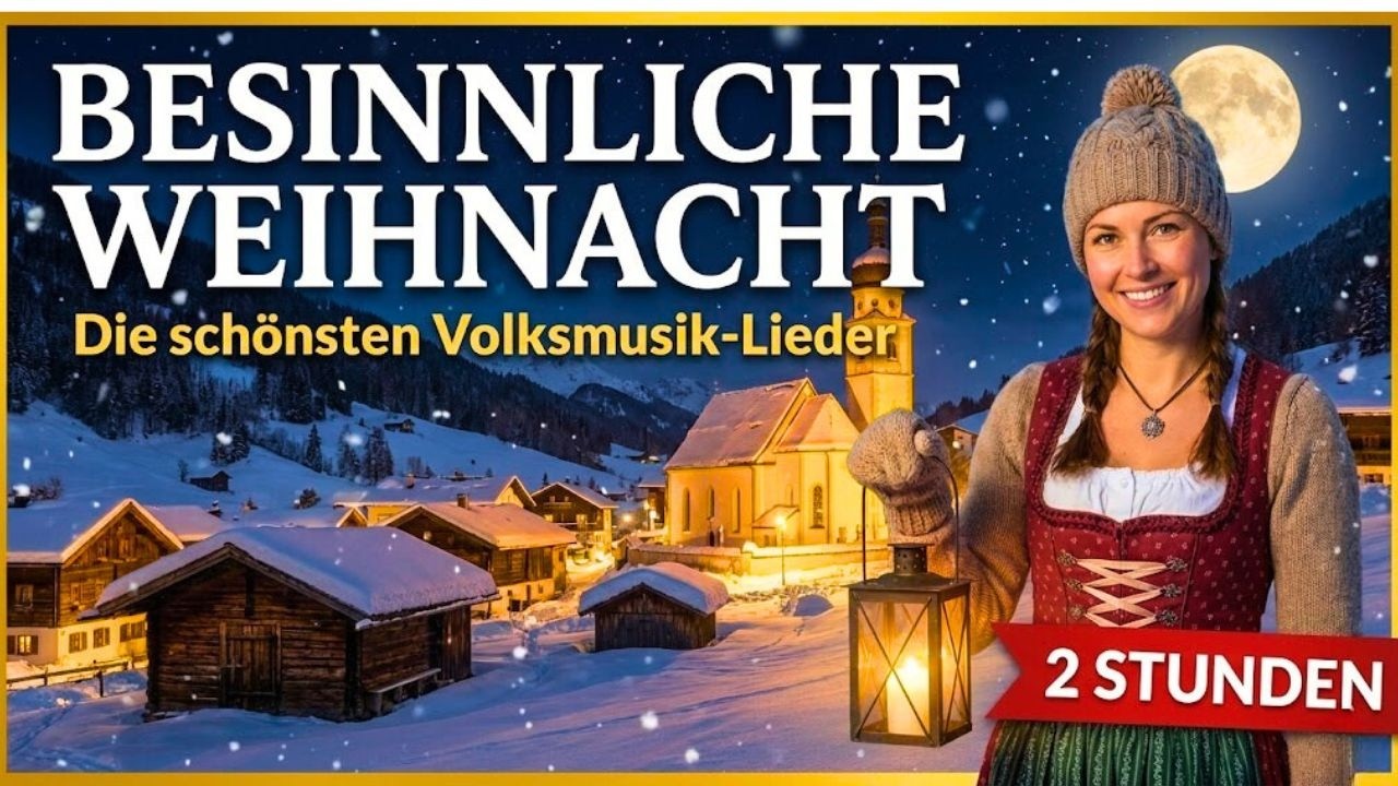 🎄 2 Stunden Besinnliche Weihnacht | Die schönsten Volksmusik-Weihnachtslieder für Heiligabend ✨