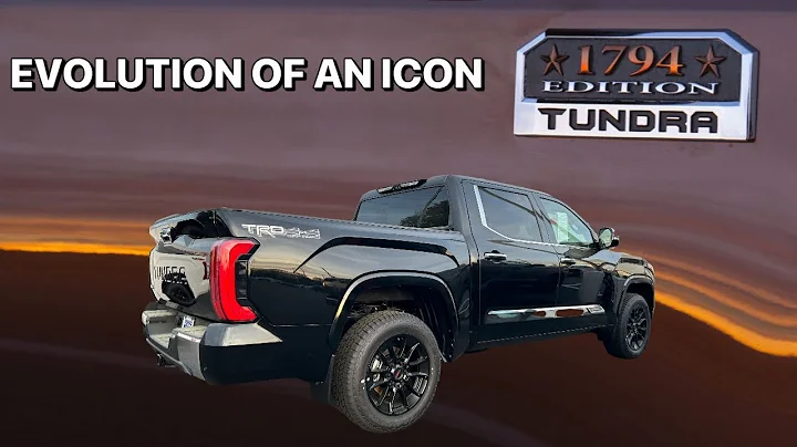 Toyota Tundra 1794 Edition: Ikonen av serien