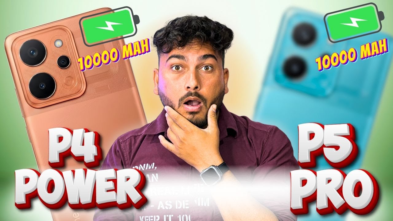 Realme P4 Power vs P5 Pro : 10,000mAh बैटरी का नया राजा ! 🔋 Hyper Chip Performance & Updates