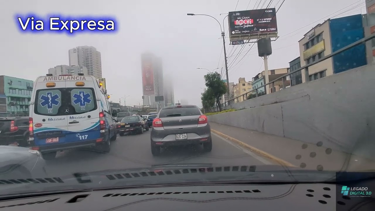 Поездка в Лиму! 🇵🇪 Утром от административного центра до площади Жокей по скоростной автомагистрал...