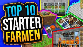 10 BESTE STARTER FARMEN IN MINECRAFT 1.21.10