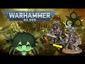 [ HANDCAM ] Warhammer 40,000: FIRST KITBASH - Legion Praetor into Lord of Contagion [ VTUBER ]