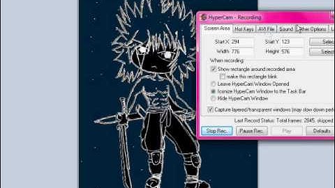 Quick line art with Paint.net