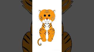 cute tiger #shorts