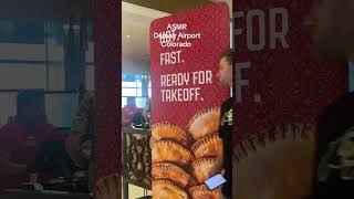 ASMR Denver Airport Colorado #fypシ゚viral #travel #asmr #denver #international