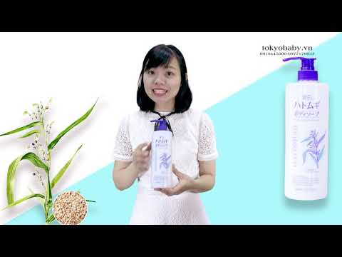Video Review Sữa Tắm Dưỡng ẩm Trắng Da HATOMUGI 800ml Nội... - youtube