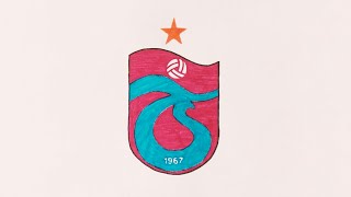 Trabzonspor Amblemi Nasıl Çizilir? - Trabzonspor Logo Çizimi
