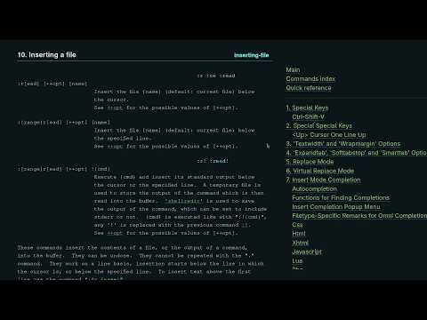 Run shell commands and output to file in Vim
