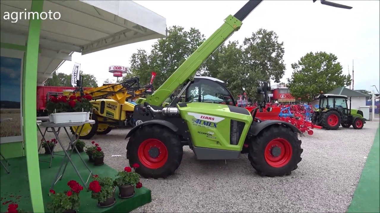 The CLAAS SCORPION 732 VARIPOWER telescopic machine τηλεσκοπικό