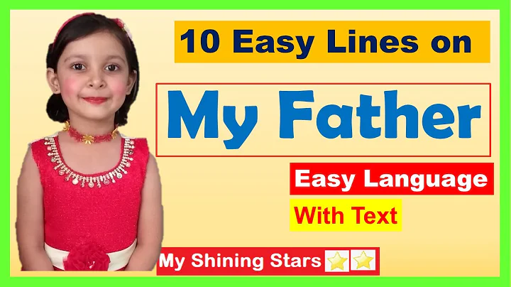 10 Lines on My Father in English | My Father essay in english | Paragraph on my father