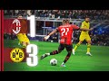 AC Milan 1-3 Borussia Dortmund | #ChampionsLeague Highlights | Matchday 5