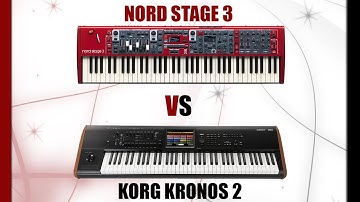 Korg Kronos vs. Nord Stage 3 Comparison and Review