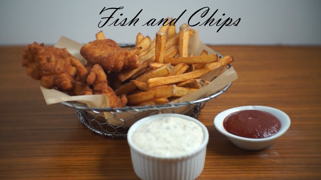 Fish and Chips + Bon Appetit Tartar Sauce Recipe YouTube