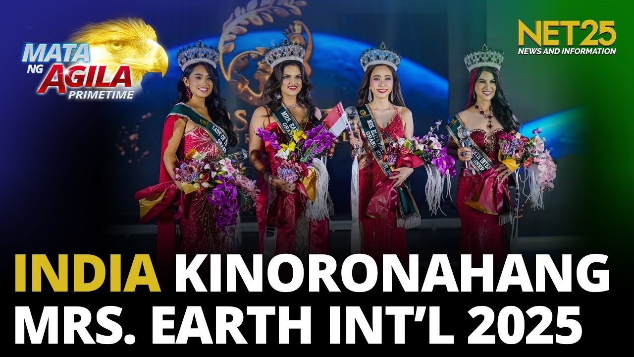 Миссис Индия стала обладательницей титула Миссис Земля Интернешнл 2025.