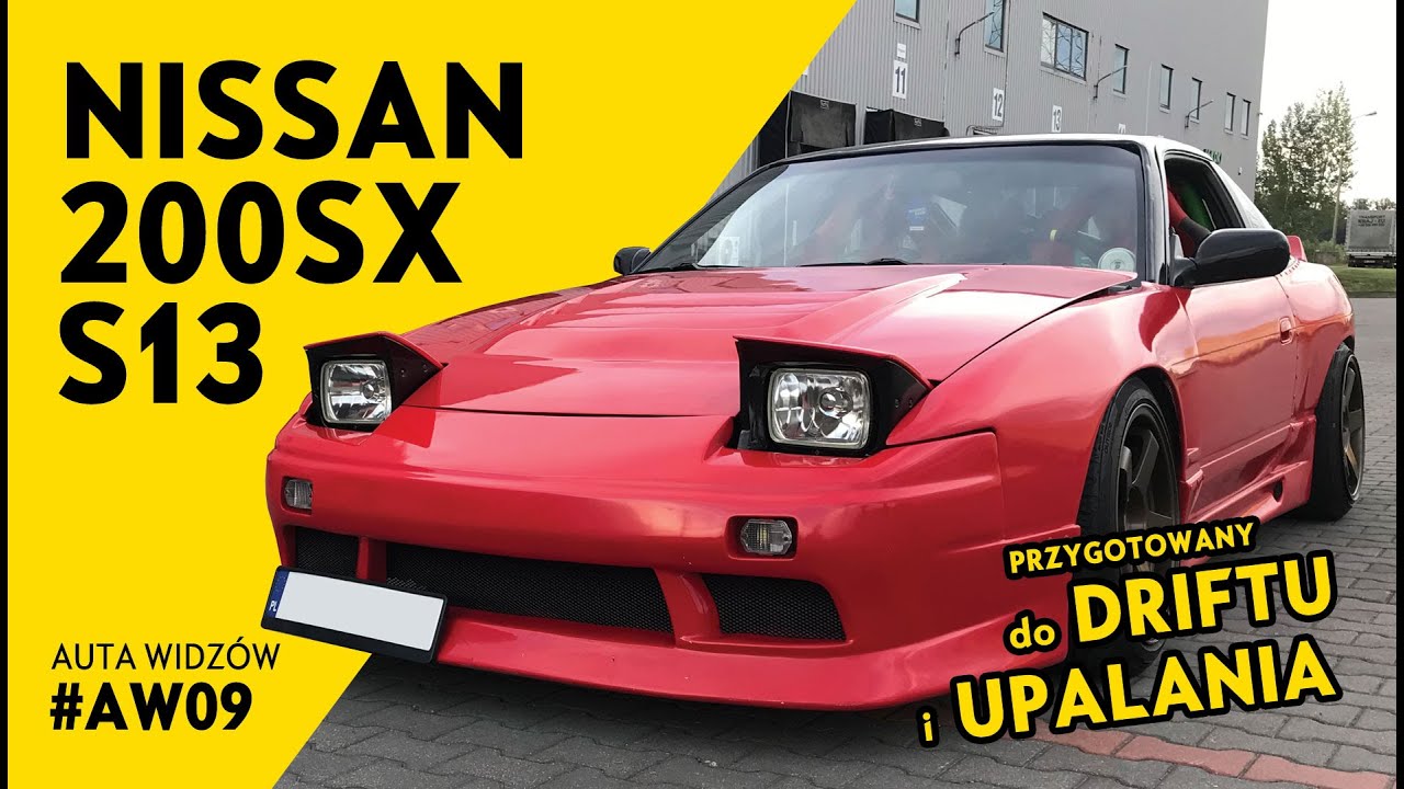 Nissan 200SX S13 przygotowany DO DRIFTU i UPALANIA Auta