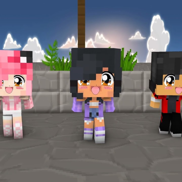 CHICKEN WINGS MEME DANCE | APHMAU,AARON,EIN,KAWAIICHAN & ZANE - #shorts #minecraftshorts #joemcraft