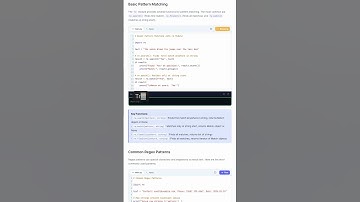 Python Regular Expressions - re Module, Pattern Matching & Search — in 30 seconds #python