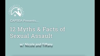 12 Myths vs Facts of Rape and Sexual Assault Violence