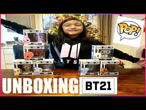 BTS | BT21 UNBOXING FUNKO Pop! Figures!