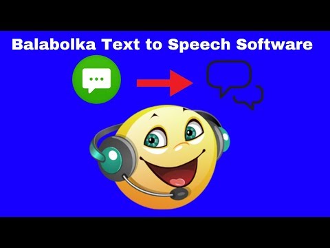 Video: Hoe Maak Je Een Balabolka