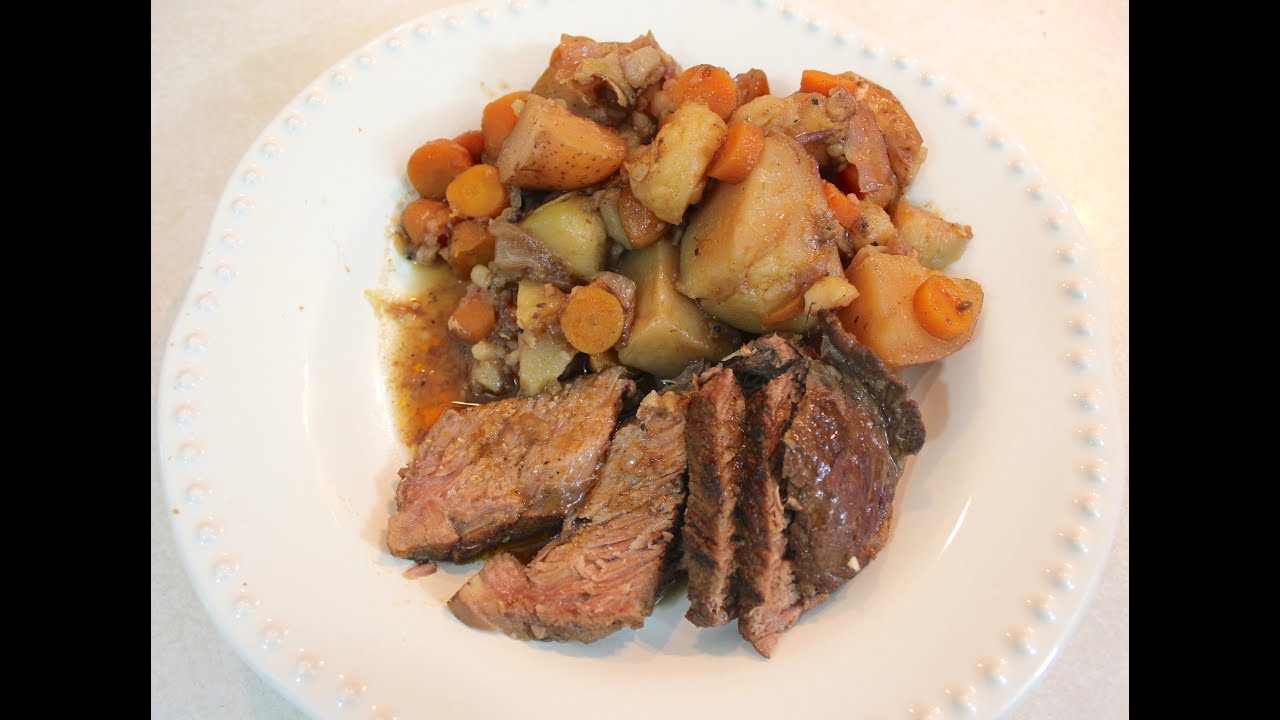 Chuck Roast Crockpot Recipe: Slow Cooker Pot Roast - YouTube