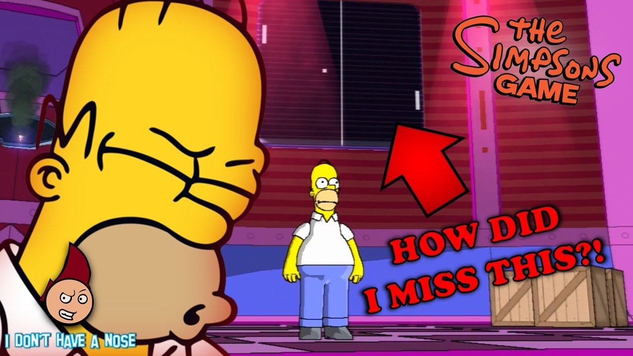 The Simpsons Game: PS2 vs. PS3 | Stuff I Missed
