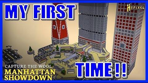 My First Time Playing Capture the Wool!! Hypixel Capture the Wool!!