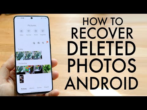 Video: How To Recover Photos From Phone