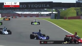 Jenson Button's bizarre finish in the Legend's Trophy reverse grid race