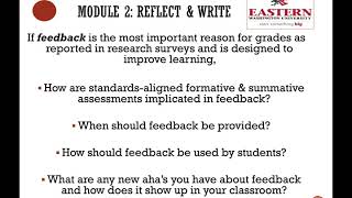 UNIT 1 Transforming Grading Practices