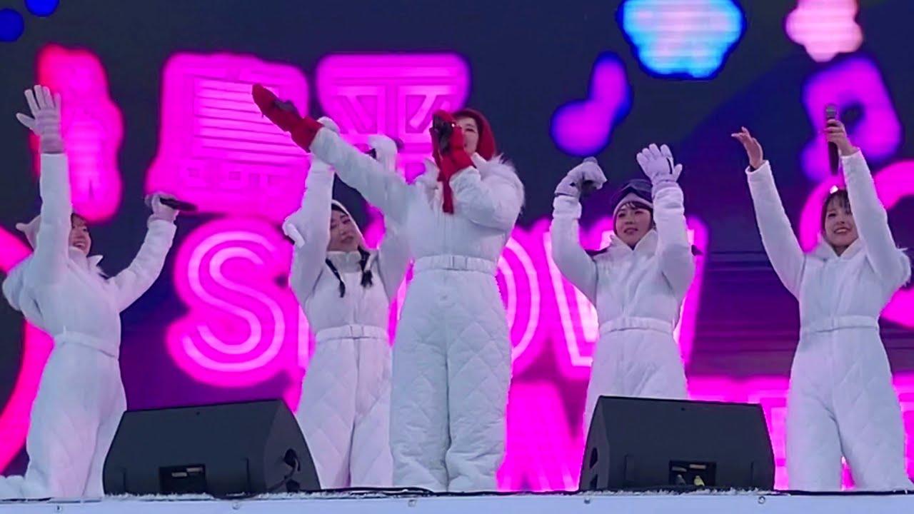 フィロソフィーのダンス「二人のエクリチュール」2025.12.27_木島平 SNOW LOVERS 3曲目（撮影許可イベント）