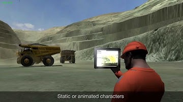 Mycosm mining simulation and visualization