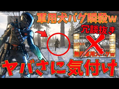 【チート】脳死でプロカスタムはダメ。公開ニワカ勢は気づいてない方多いけど『銃剣』は今作ネタ抜きで有効選択肢。軍用犬も一撃必殺やで【CoD:Vanguard:実況】