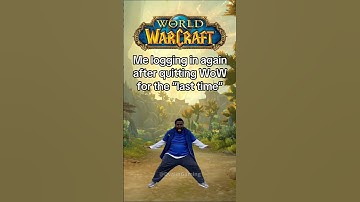 Me logging in again after quitting WoW for the “last time” #worldofwarcraft #warcraft #mmo #mmorpg