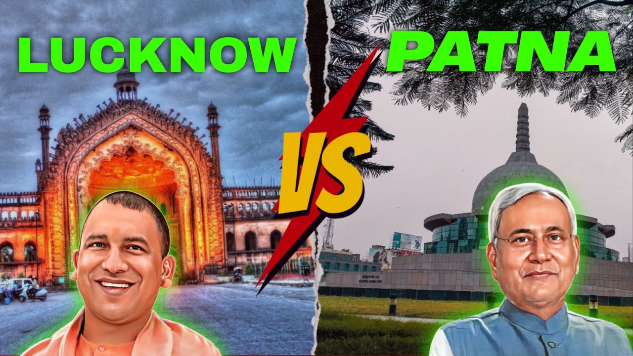 Patna vs Lucknow || Two major Economy giant || By Expo wale
